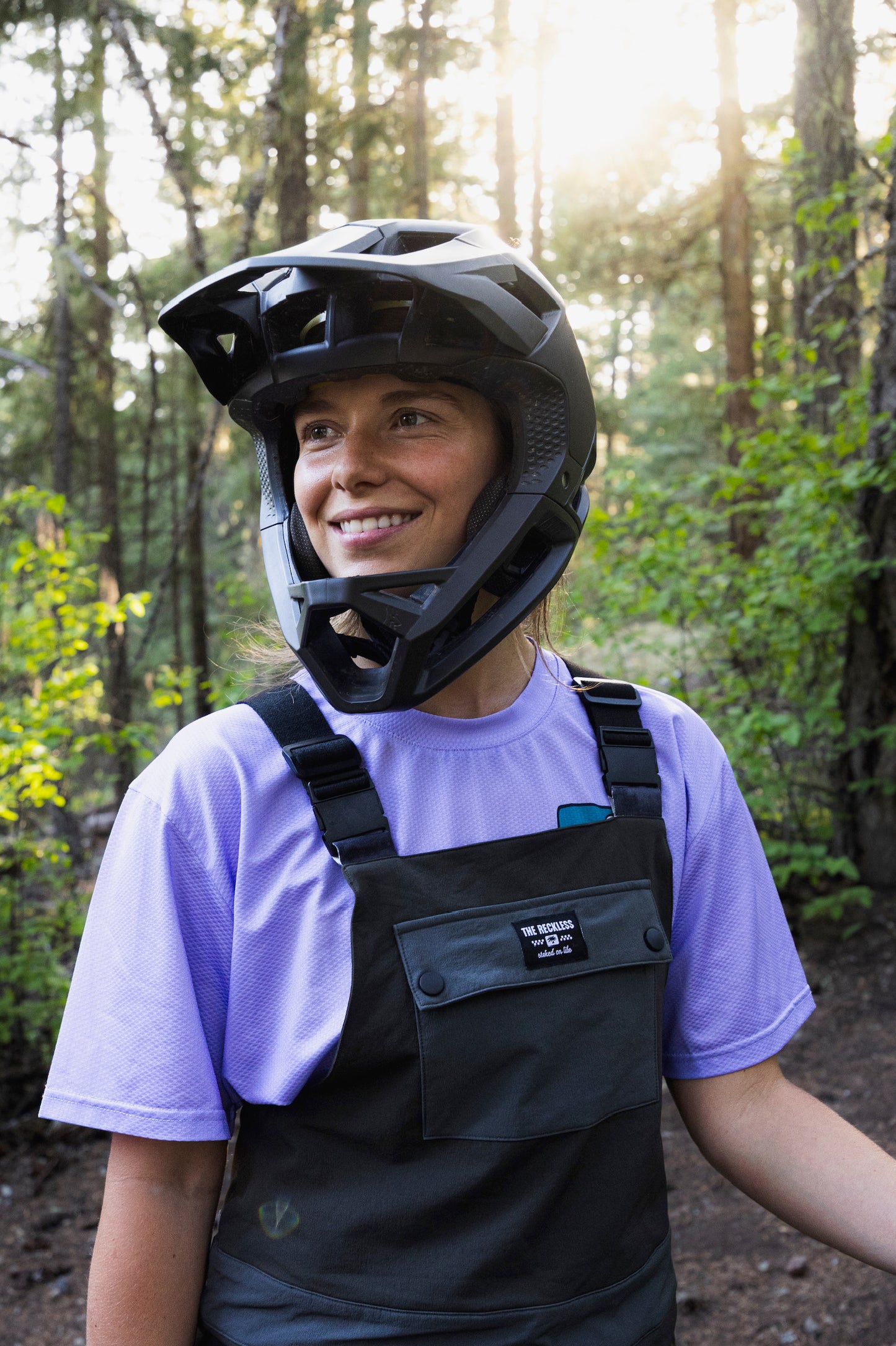 Charcoal MTB Bib