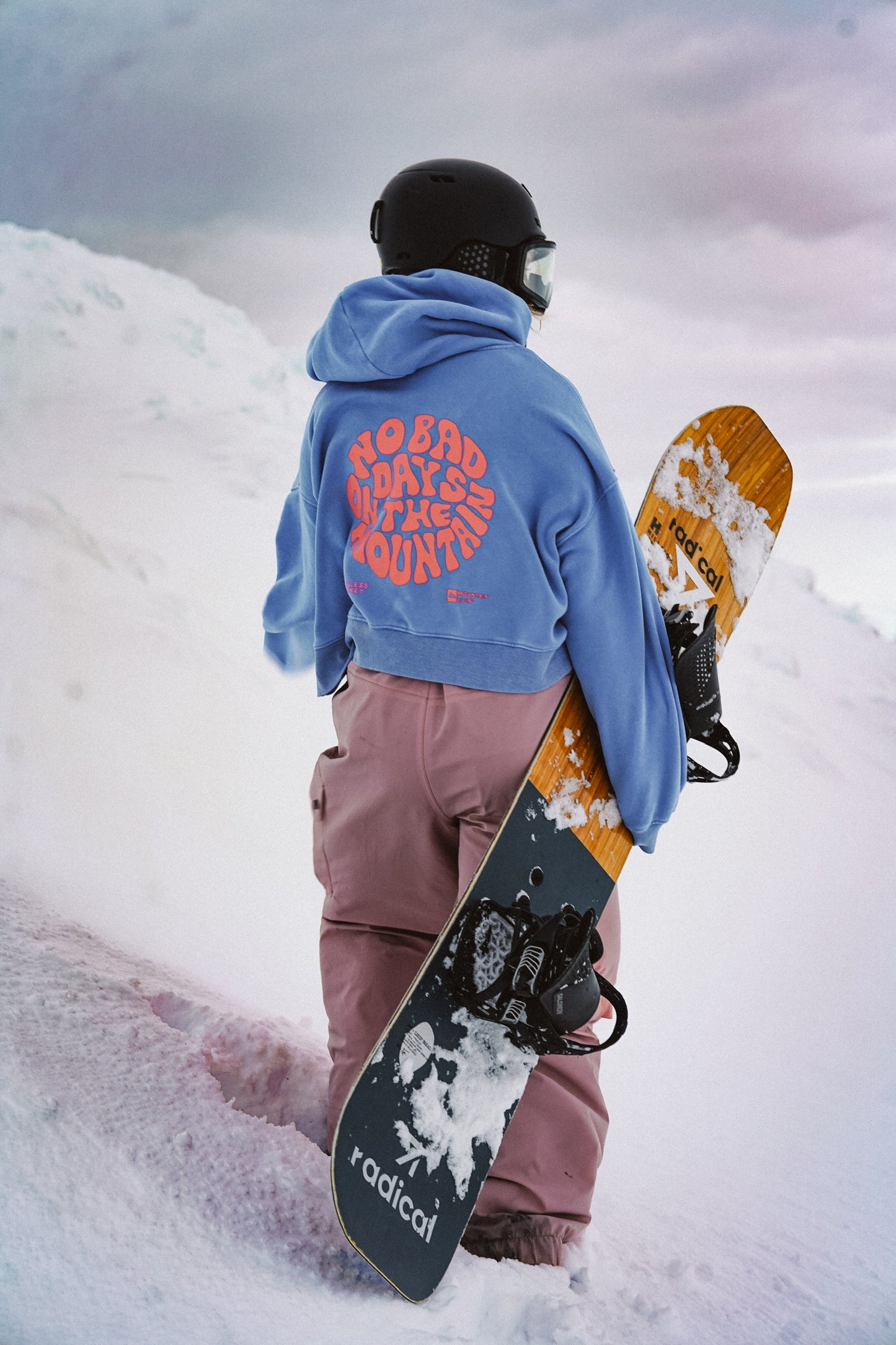 No Bad Days Cropped Hoodie