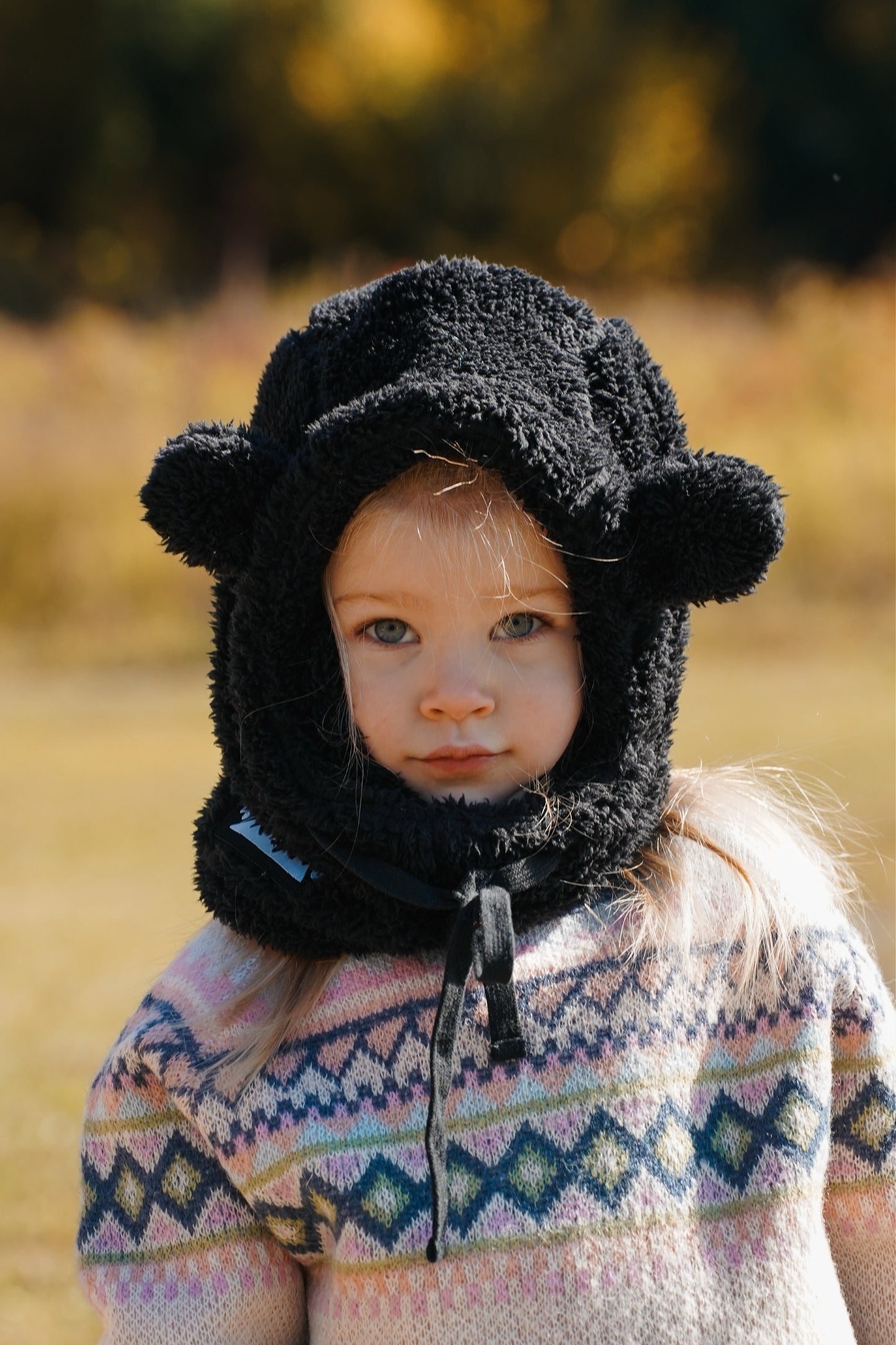 Black Bear Kids Rider Hood