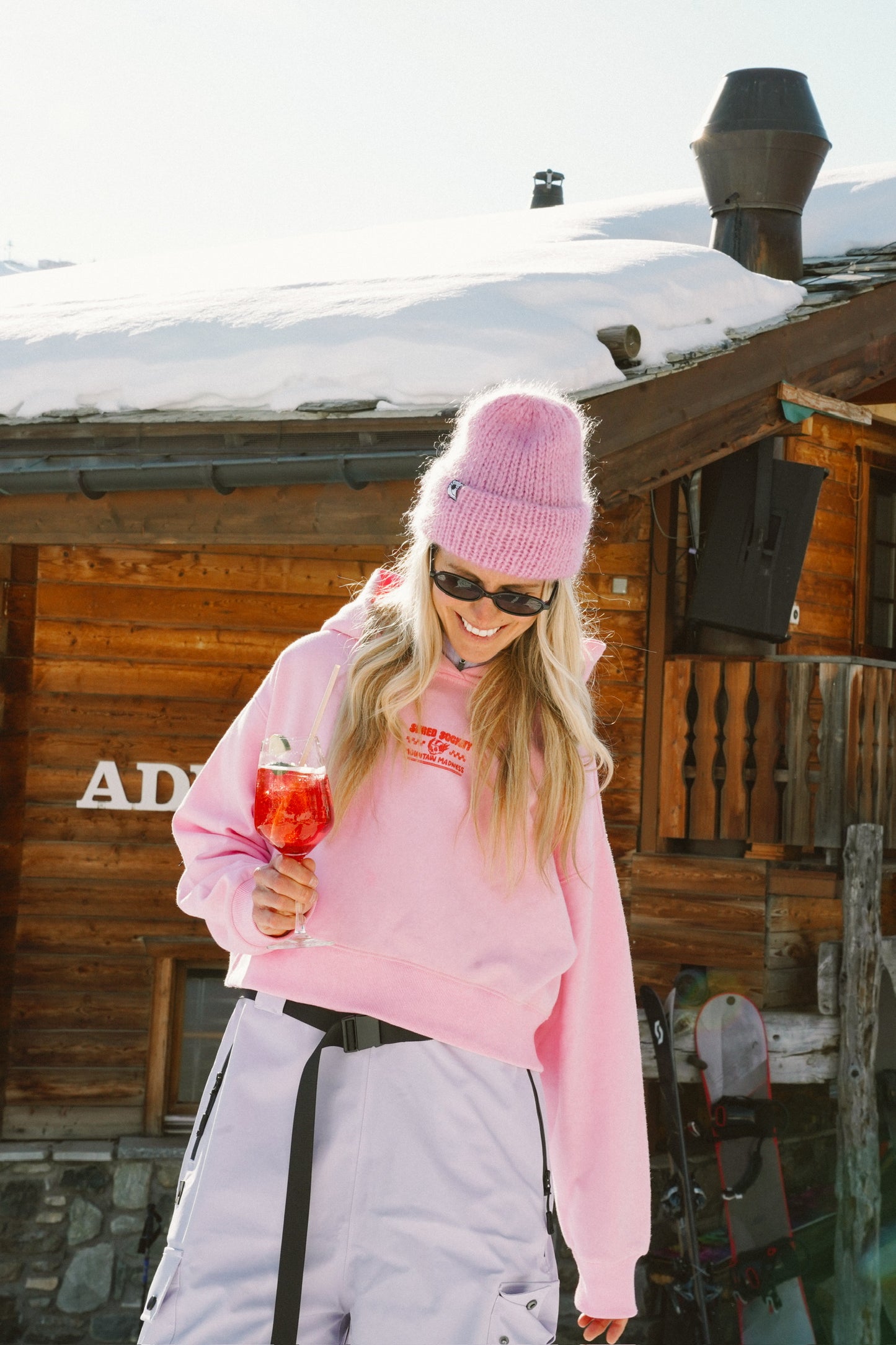 Okayest Rider Cropped Hoodie