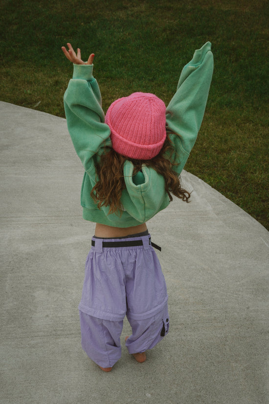 Lilac Kids Zip-Off Pants