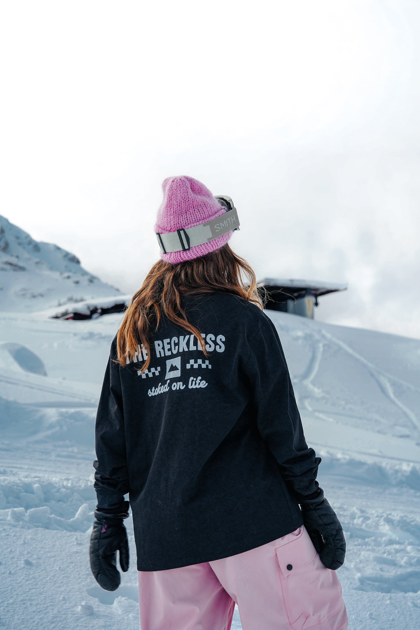 Stay Stoked Black Long Sleeve