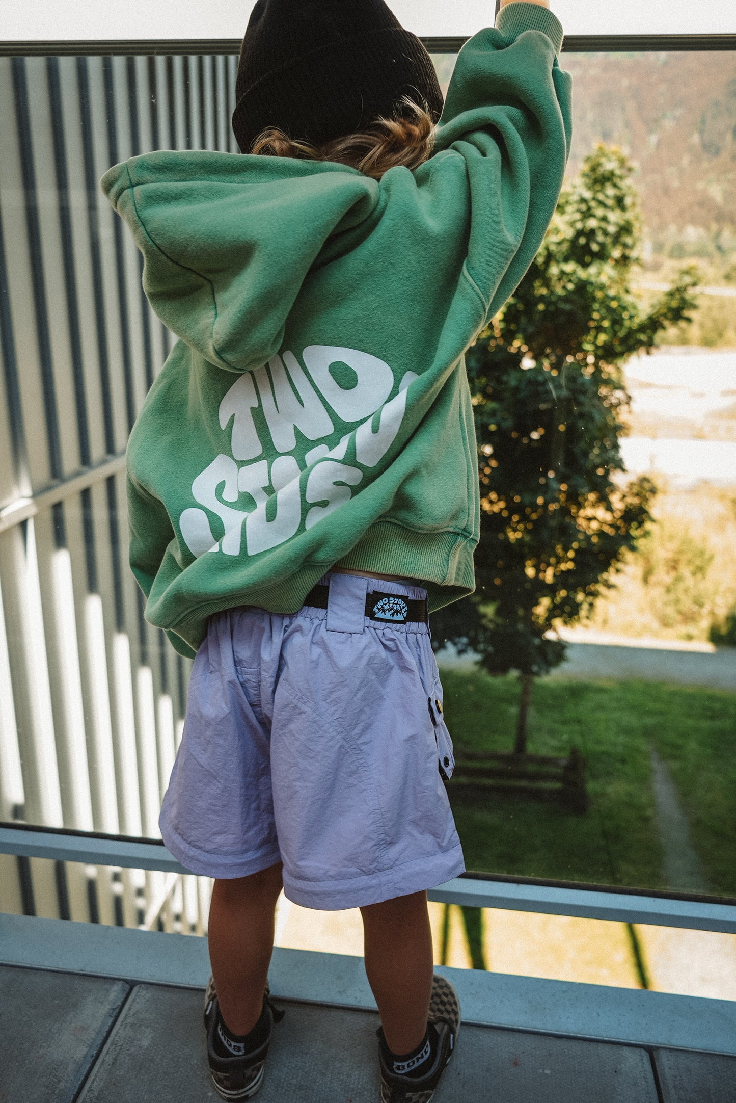 Lilac Kids Zip-Off Pants