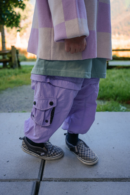 Lilac Kids Zip-Off Pants