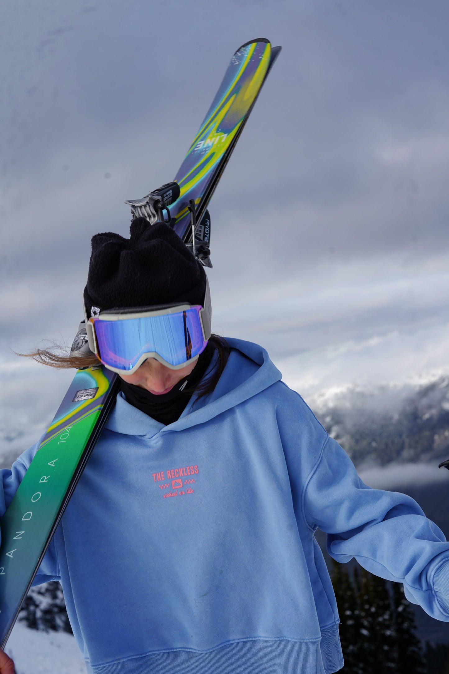 No Bad Days Cropped Hoodie