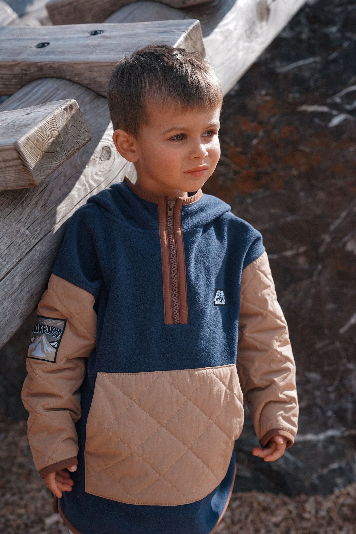 Bonfire Kids Pullover Jacket