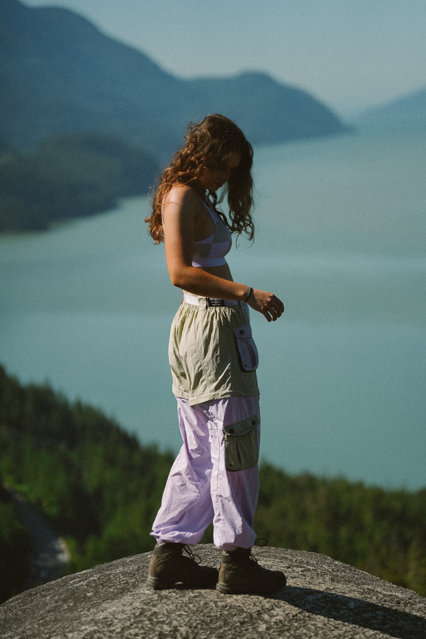 Lavender Sage Zip-Off Pant