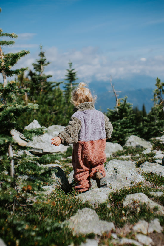 Terra cotta Kids Jumpsuit