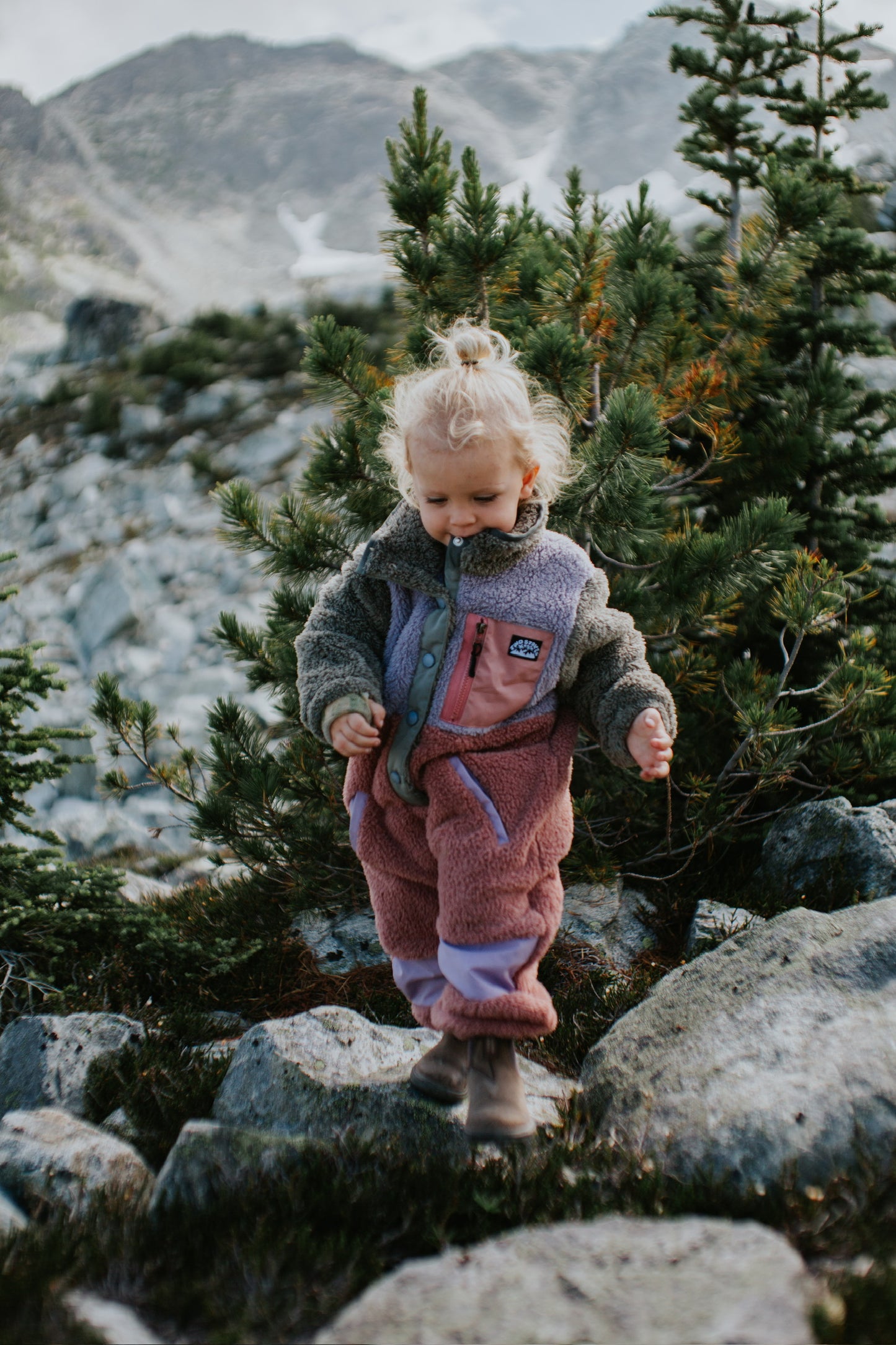 Terra cotta Kids Jumpsuit