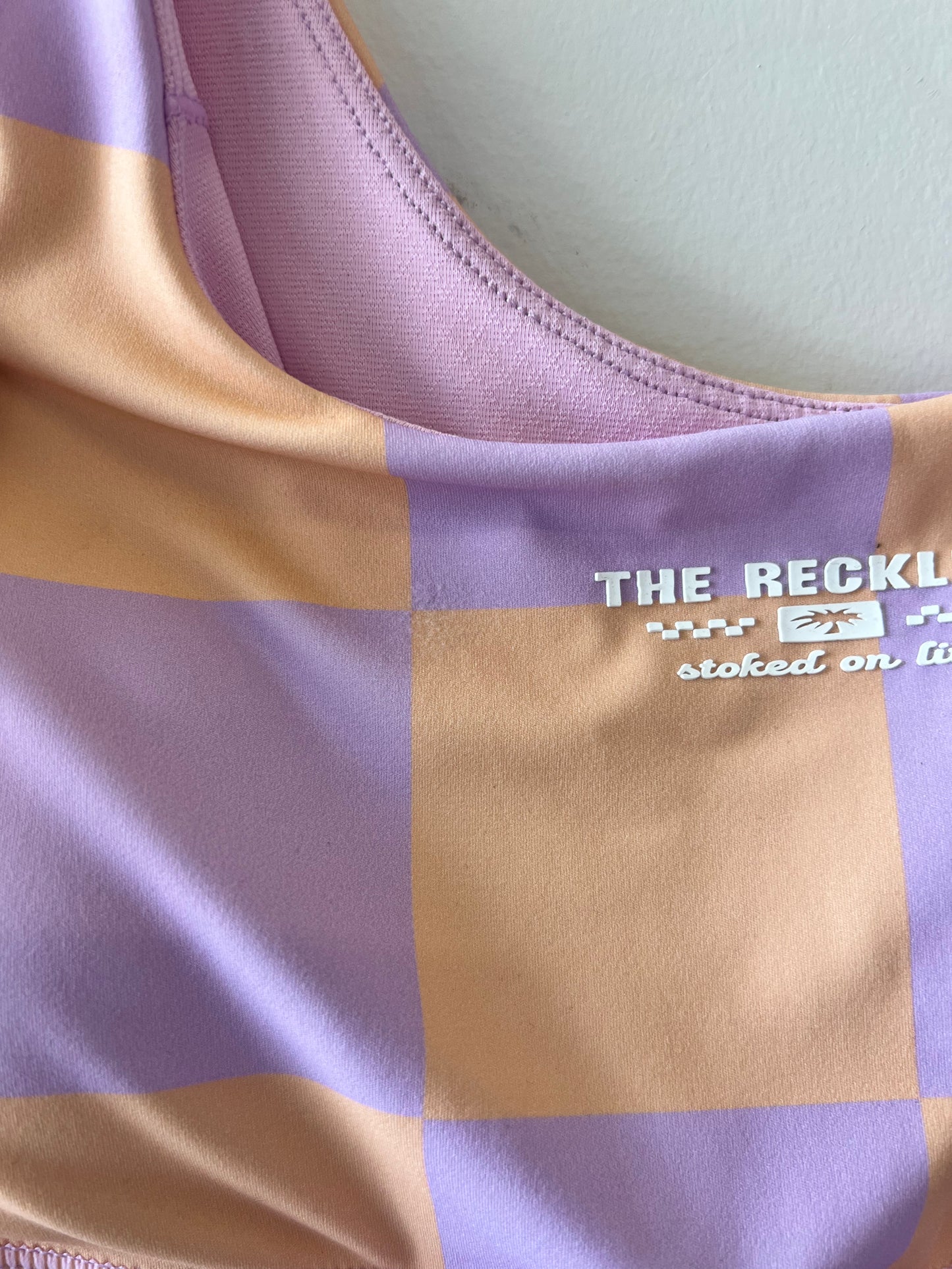 DEFECT - Checkered Sport Top