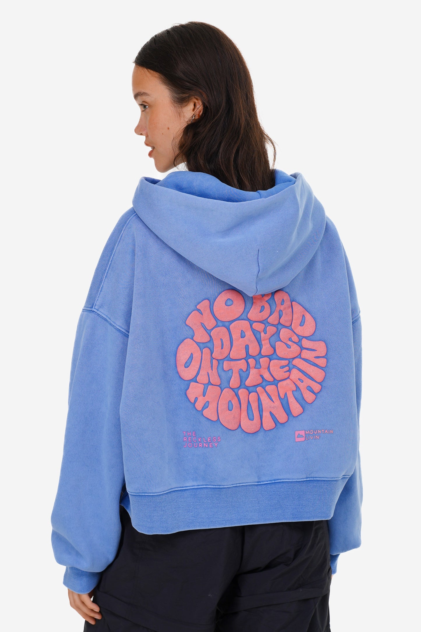 No Bad Days Cropped Hoodie