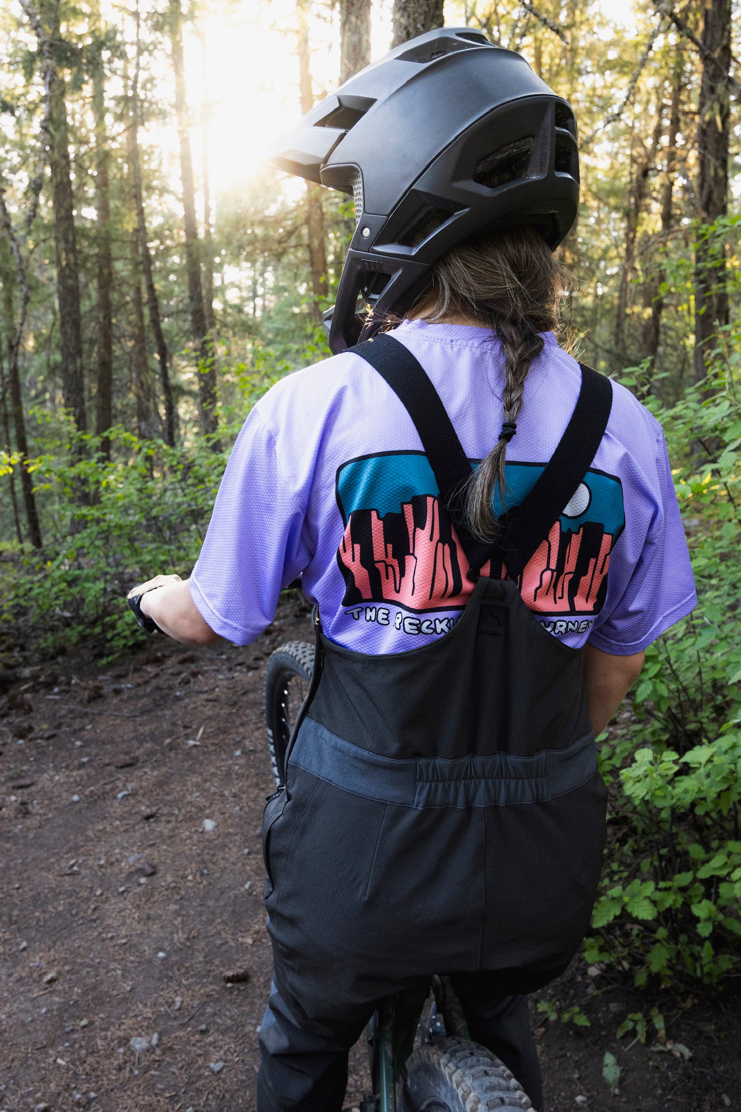 Charcoal MTB Bib
