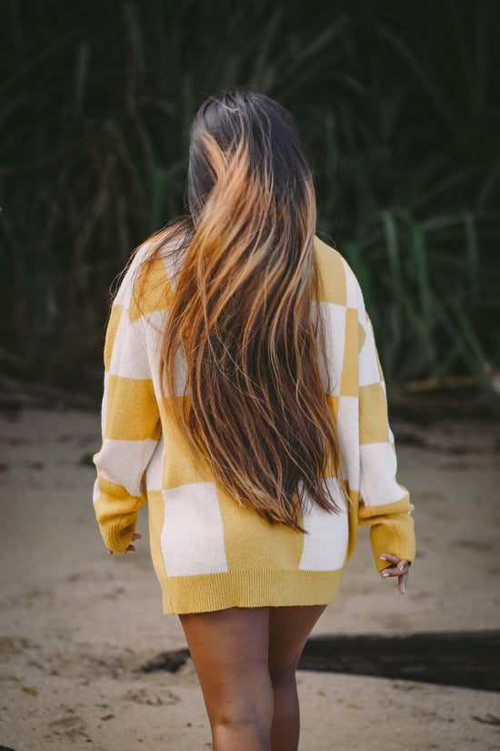 Checkered Sweater