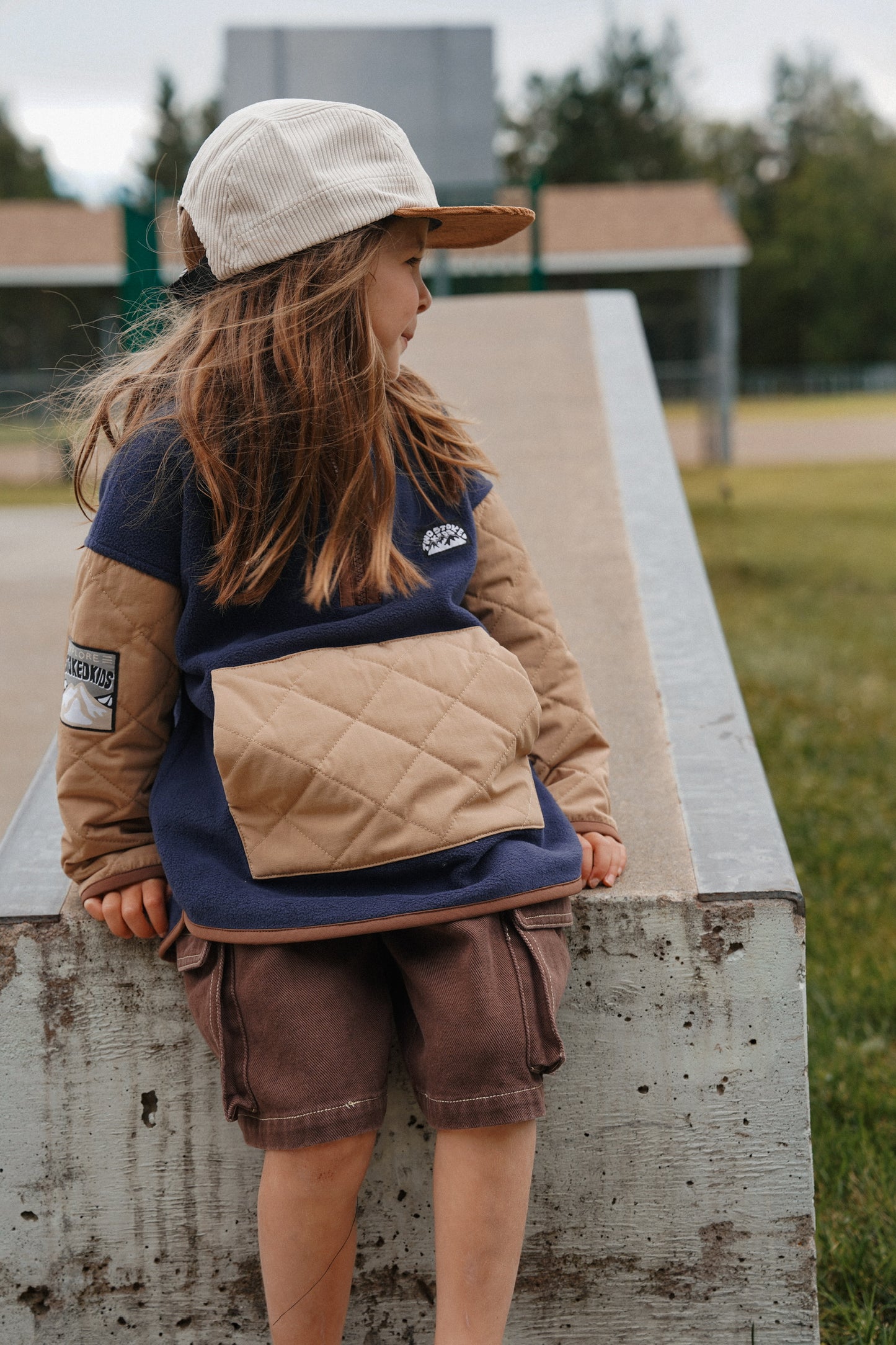 Bonfire Kids Pullover Jacket