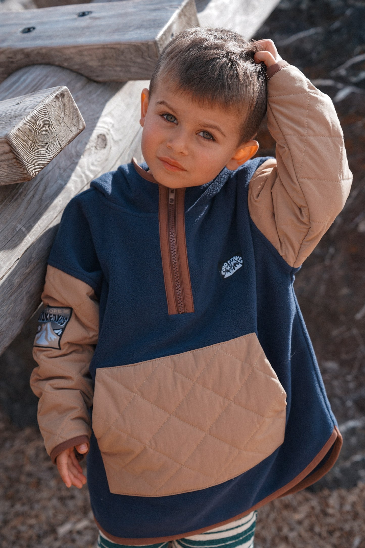 Bonfire Kids Pullover Jacket