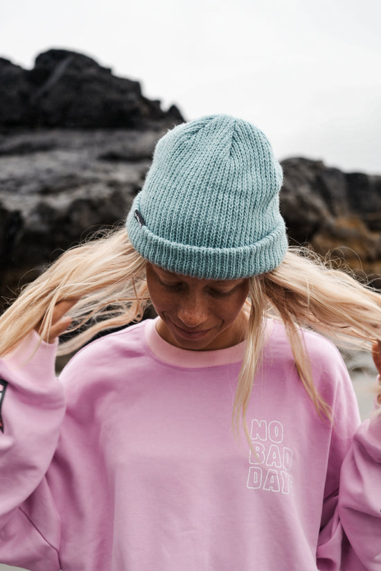 No Bad Days Cropped Long Sleeve