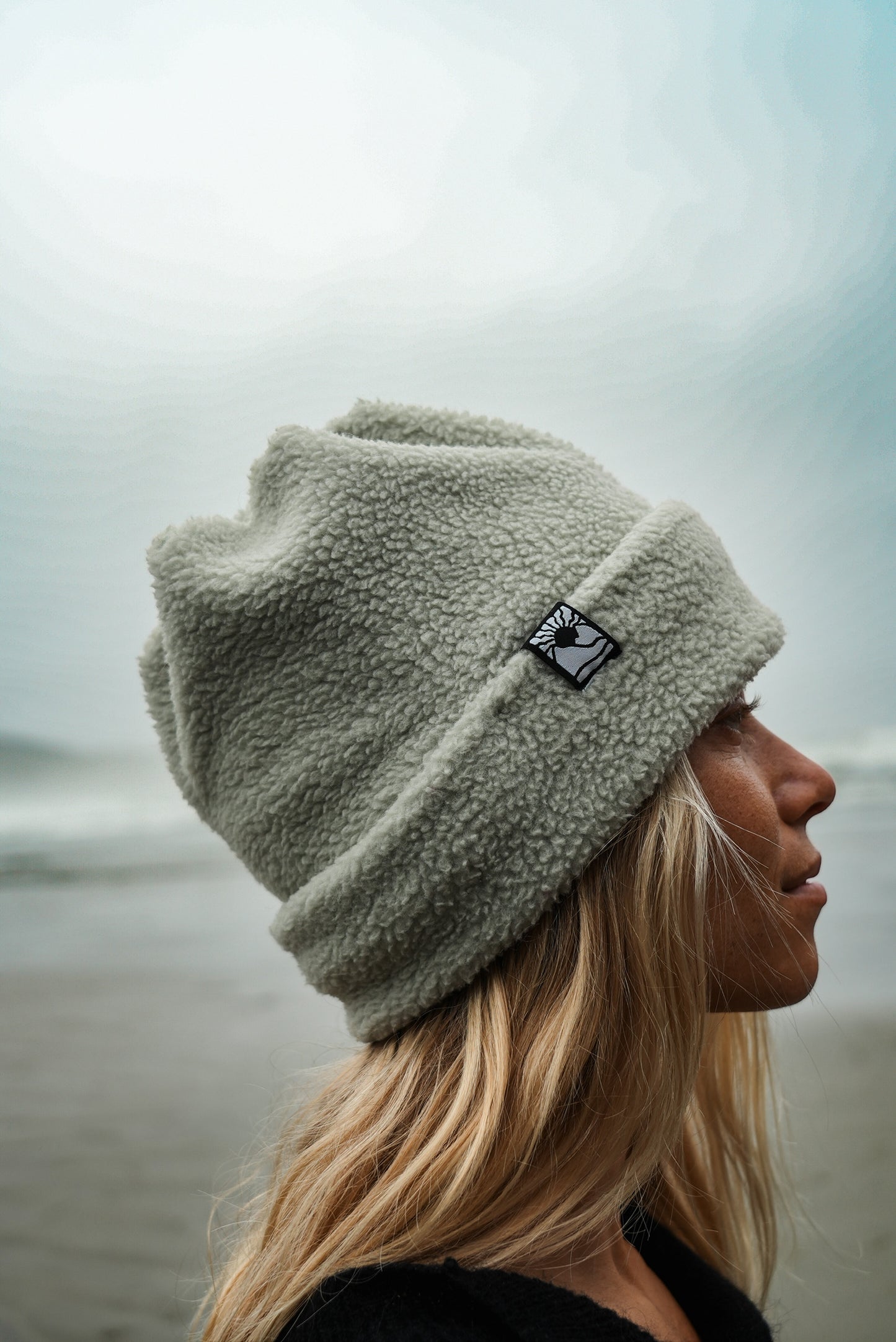 Moss Fleece Beanie