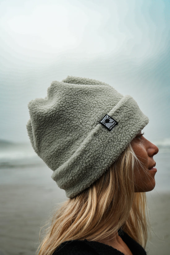 Moss Fleece Beanie