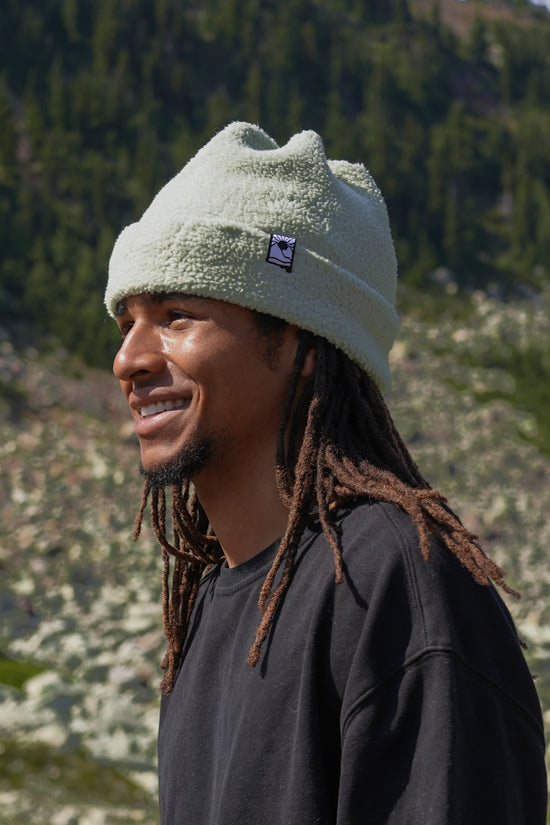 Moss Fleece Beanie