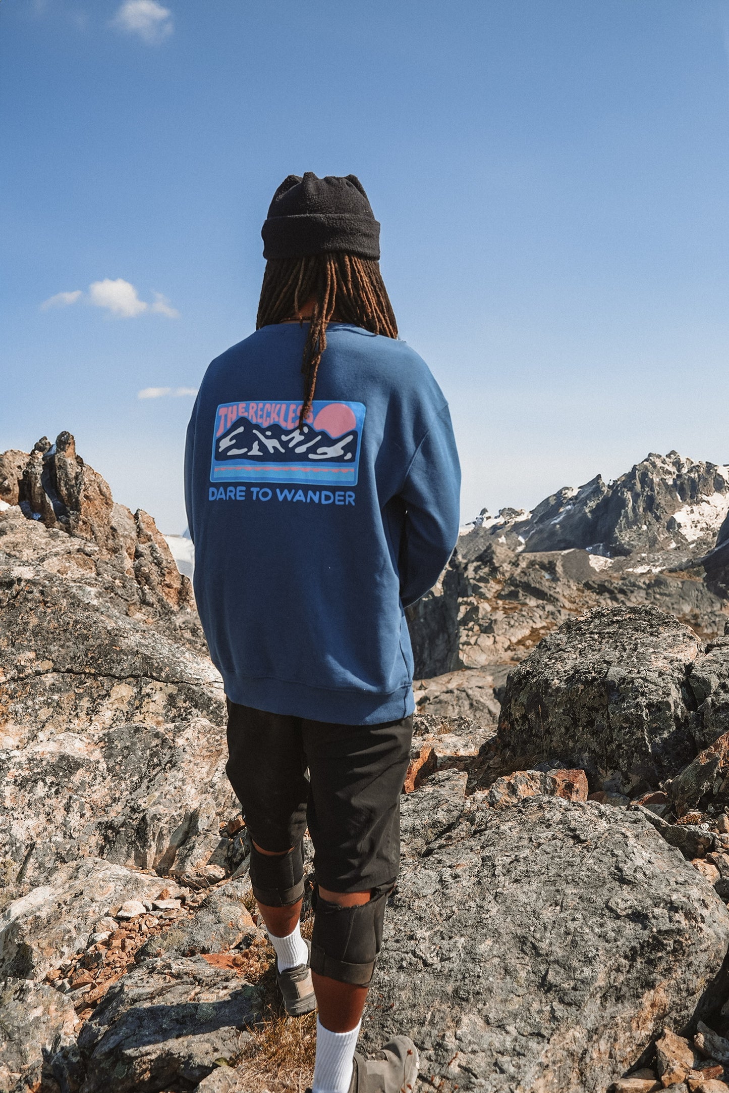 Dare To Wander Light Crewneck