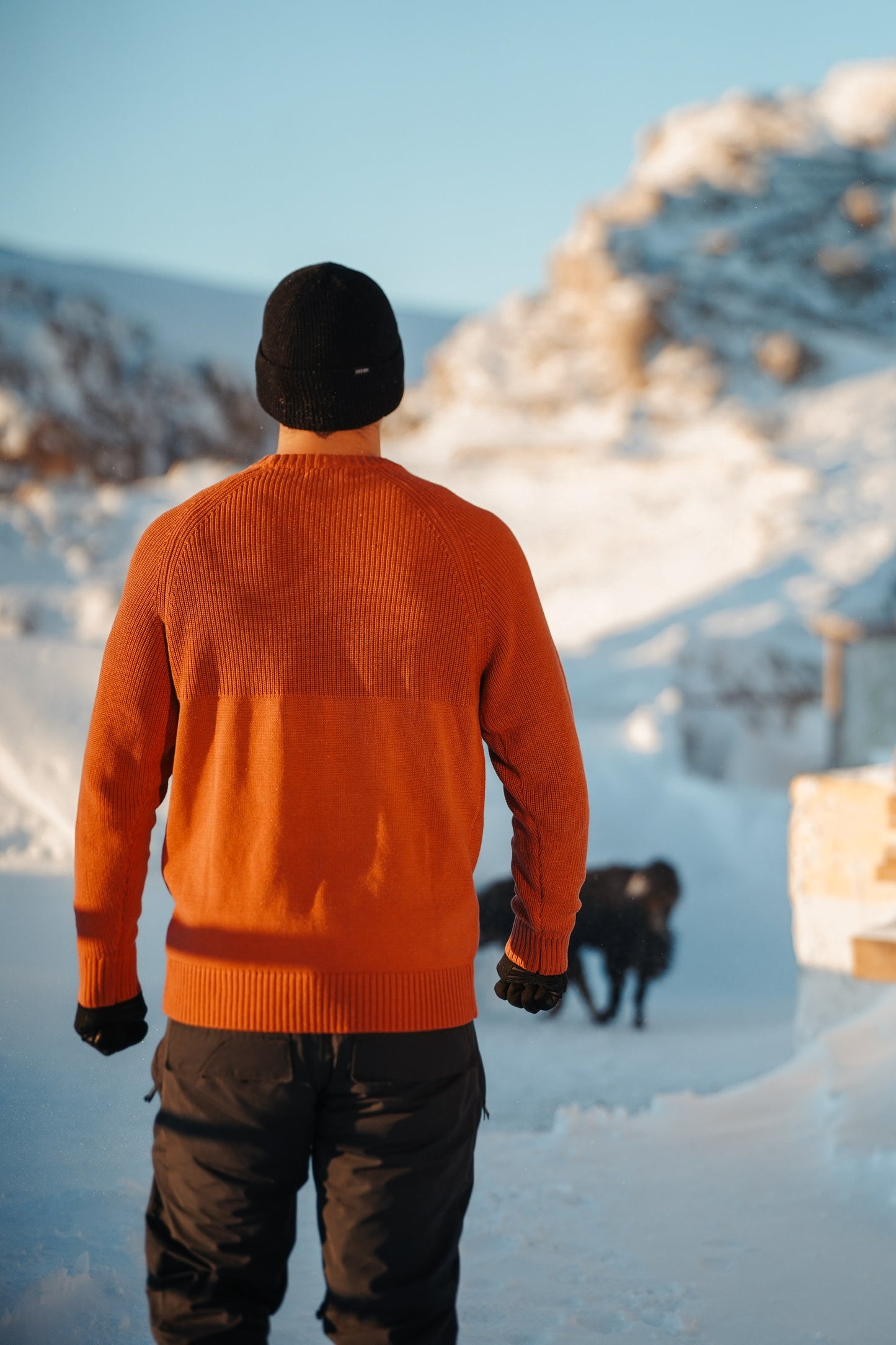 Rust Men's Sweater