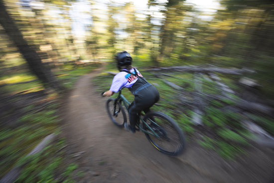 Charcoal MTB Bib