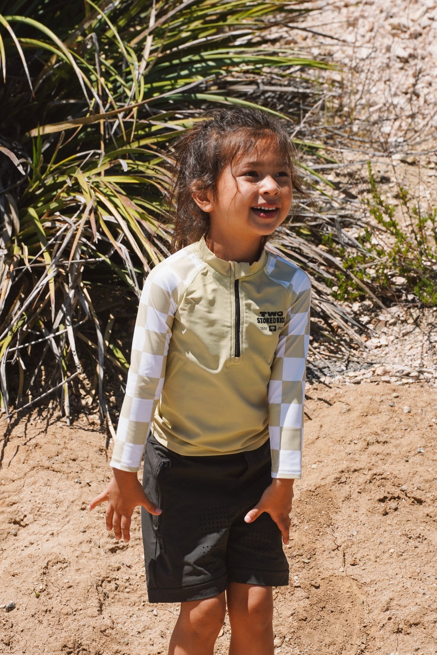 Basically Surfing Kids Rashguard