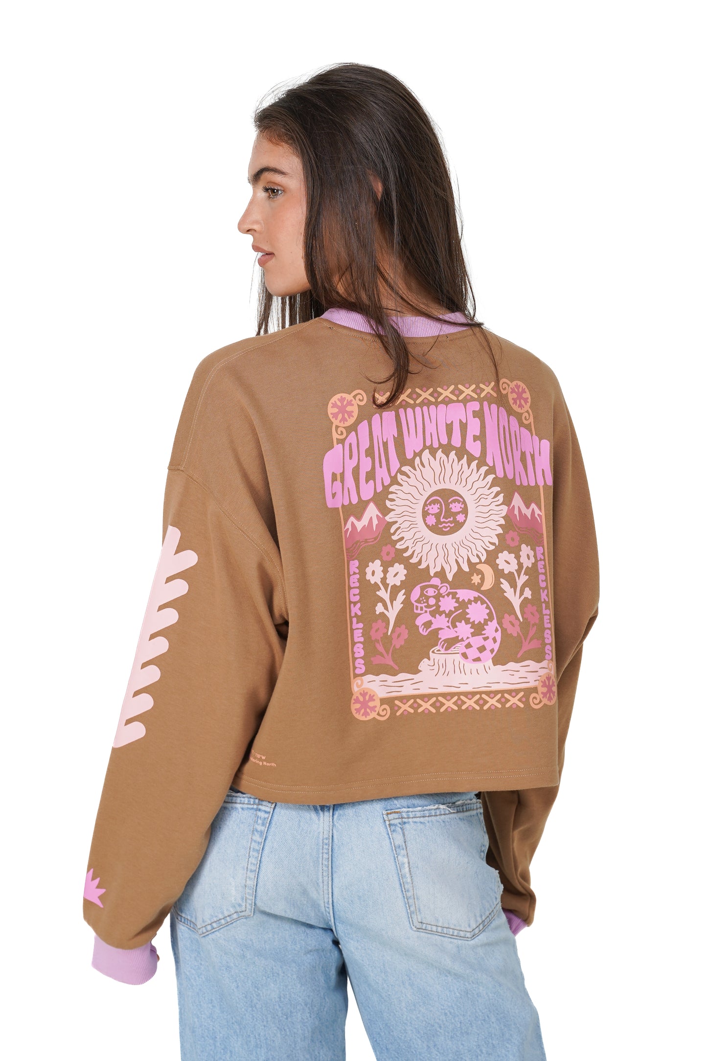 Great White North Cropped Long Sleeve