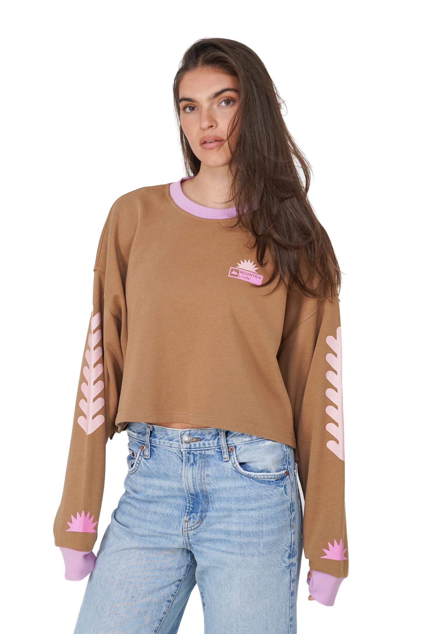 Great White North Cropped Long Sleeve