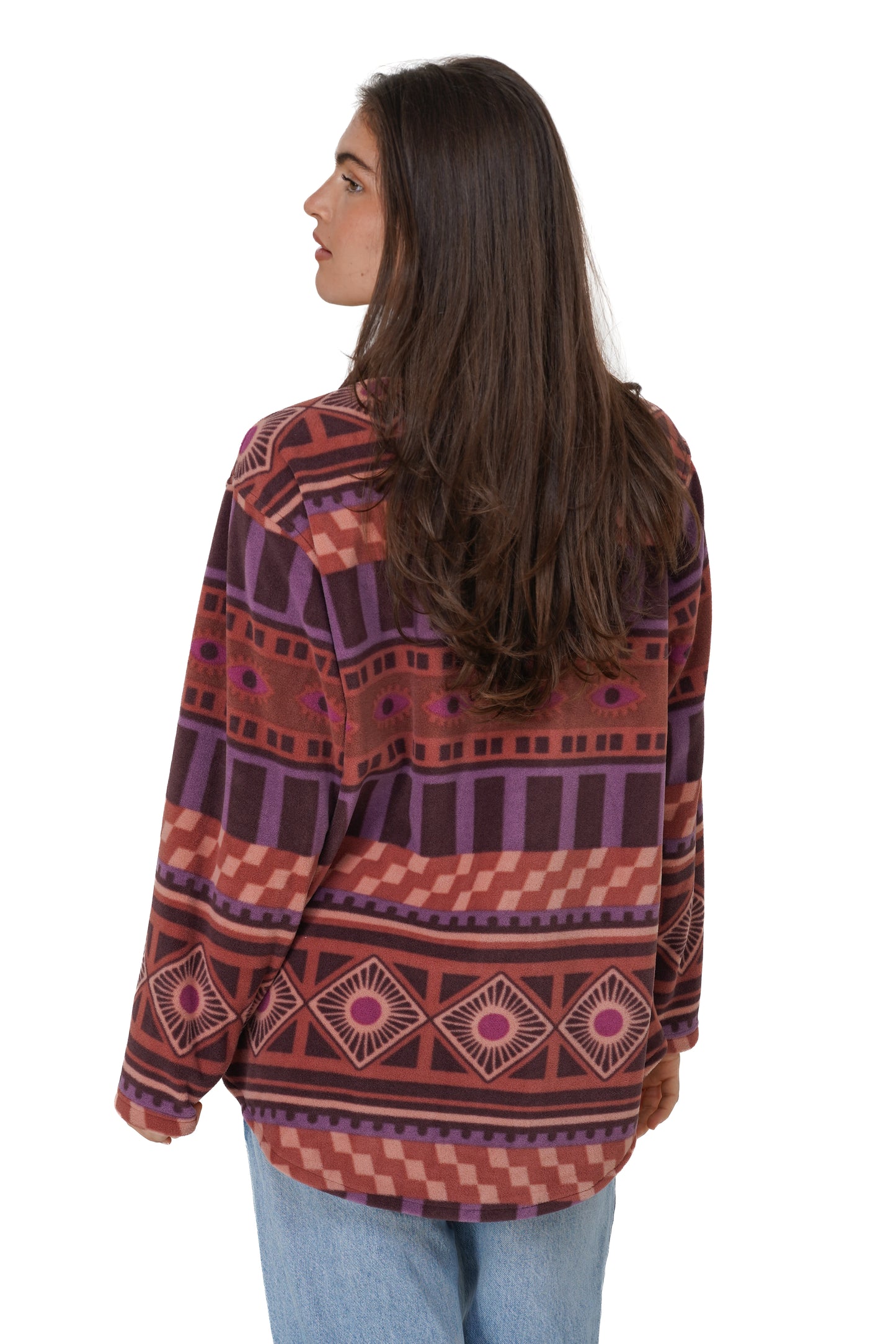 Moonridge Patterned Fleece Shirt