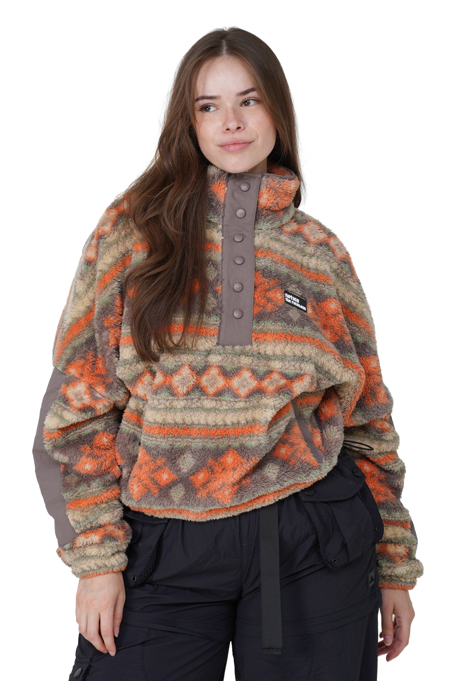 Winter Break Fluffy Cropped Fleece
