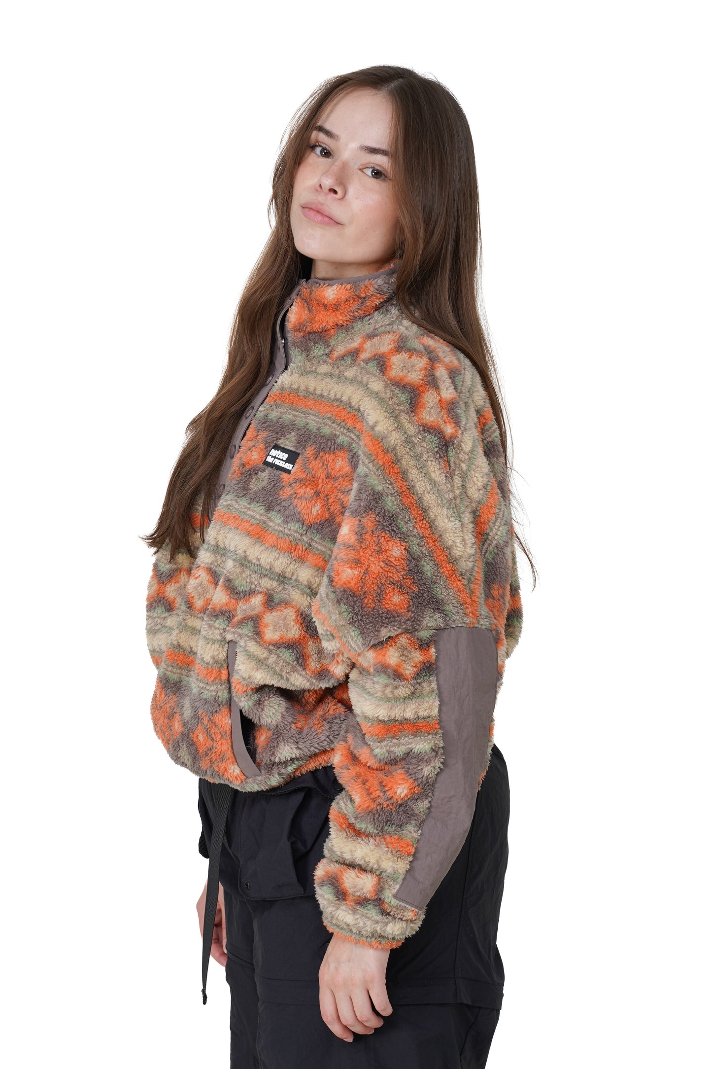 Winter Break Fluffy Cropped Fleece