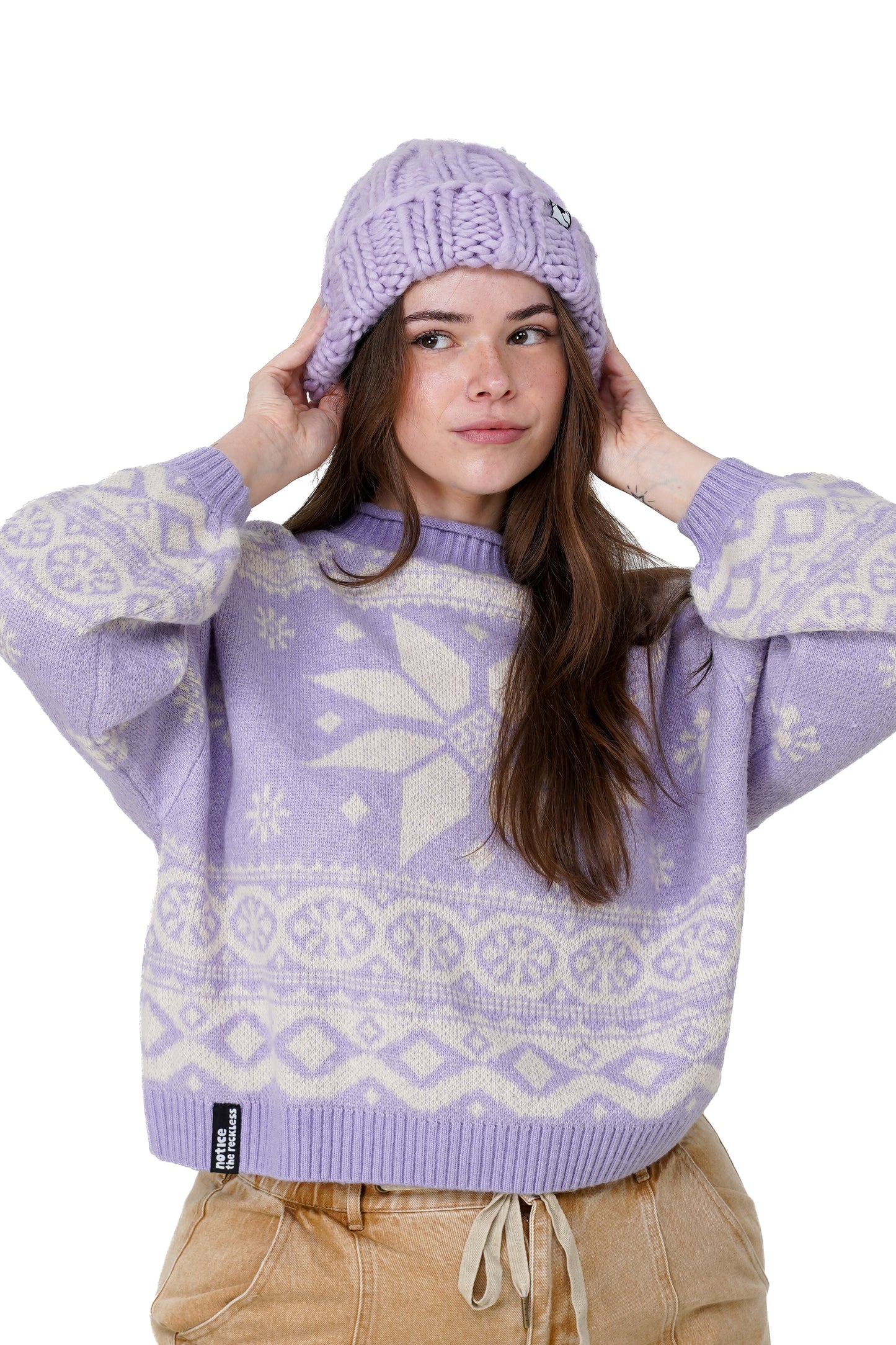 Alta Lilac Sweater