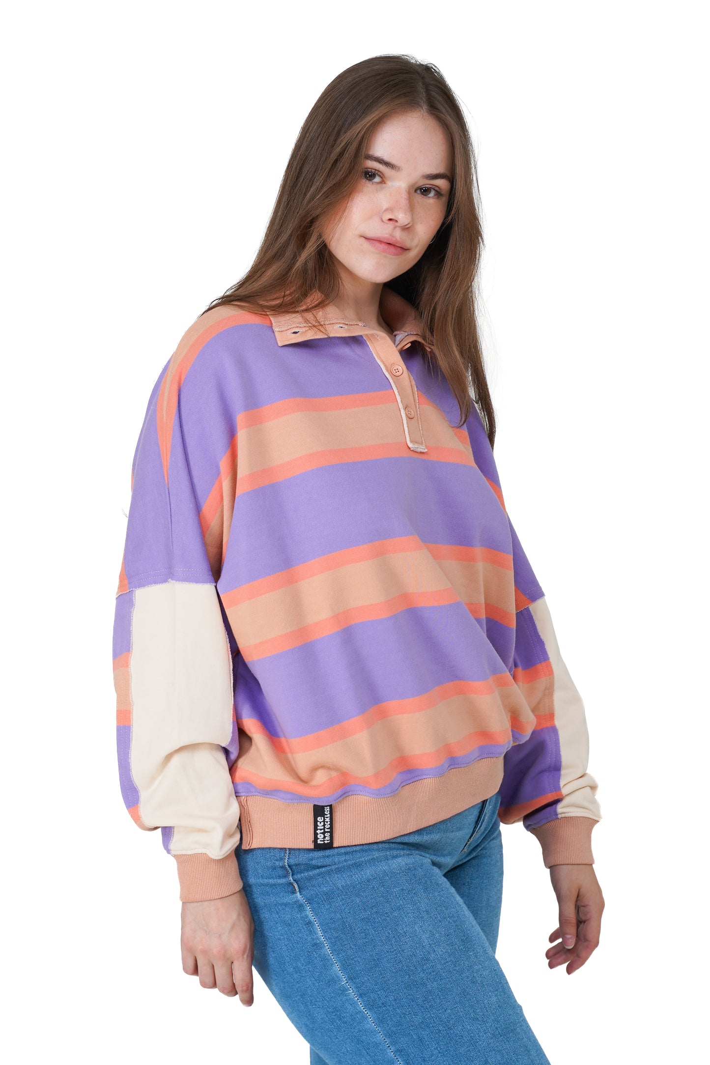 Retro Stripe Polo Shirt