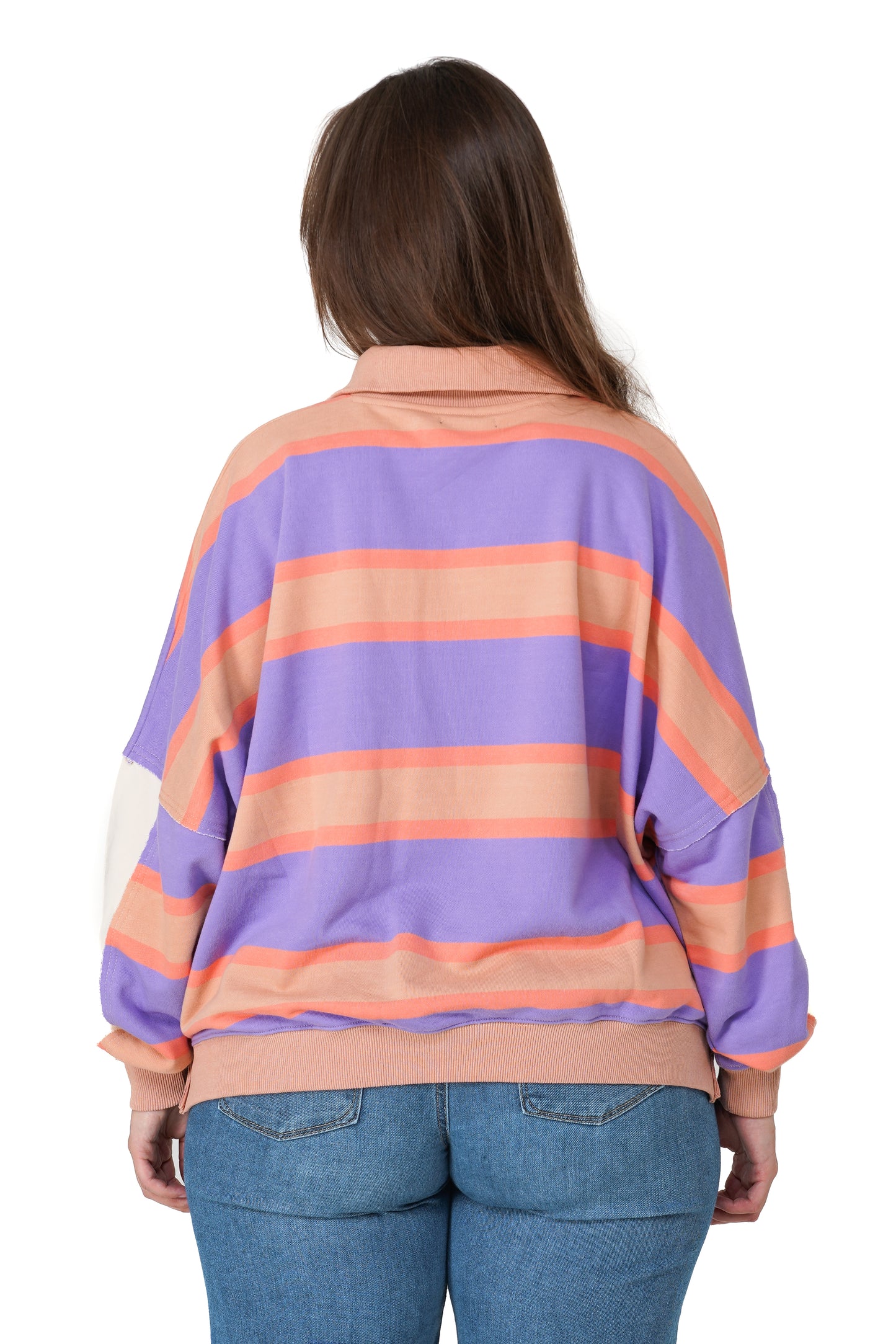 Retro Stripe Polo Shirt