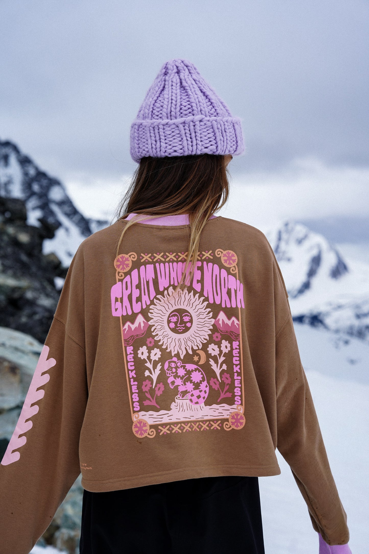 Great White North Cropped Long Sleeve