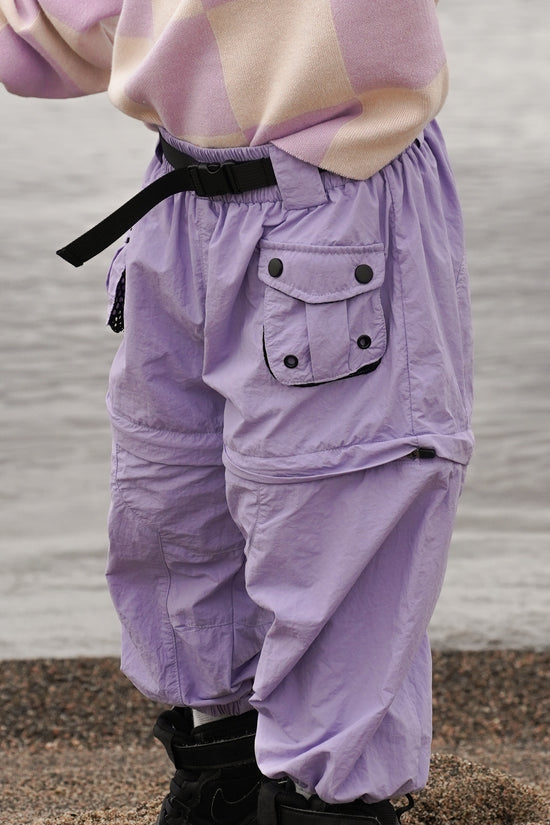 Lilac Kids Zip-Off Pants
