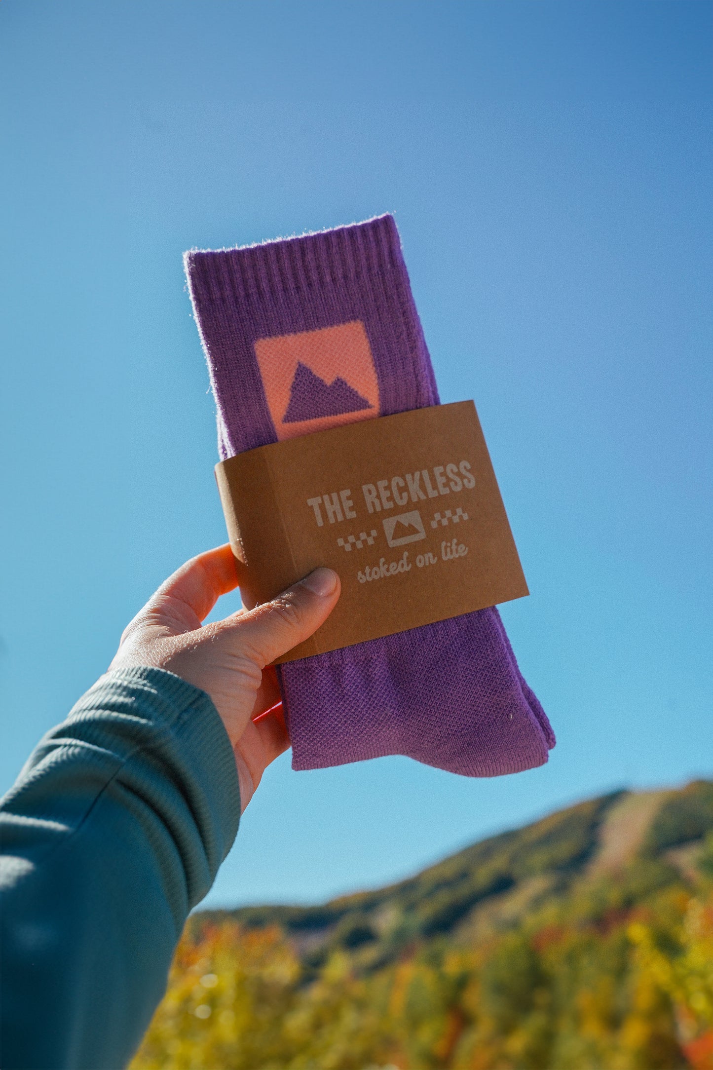 Purple Warm Socks