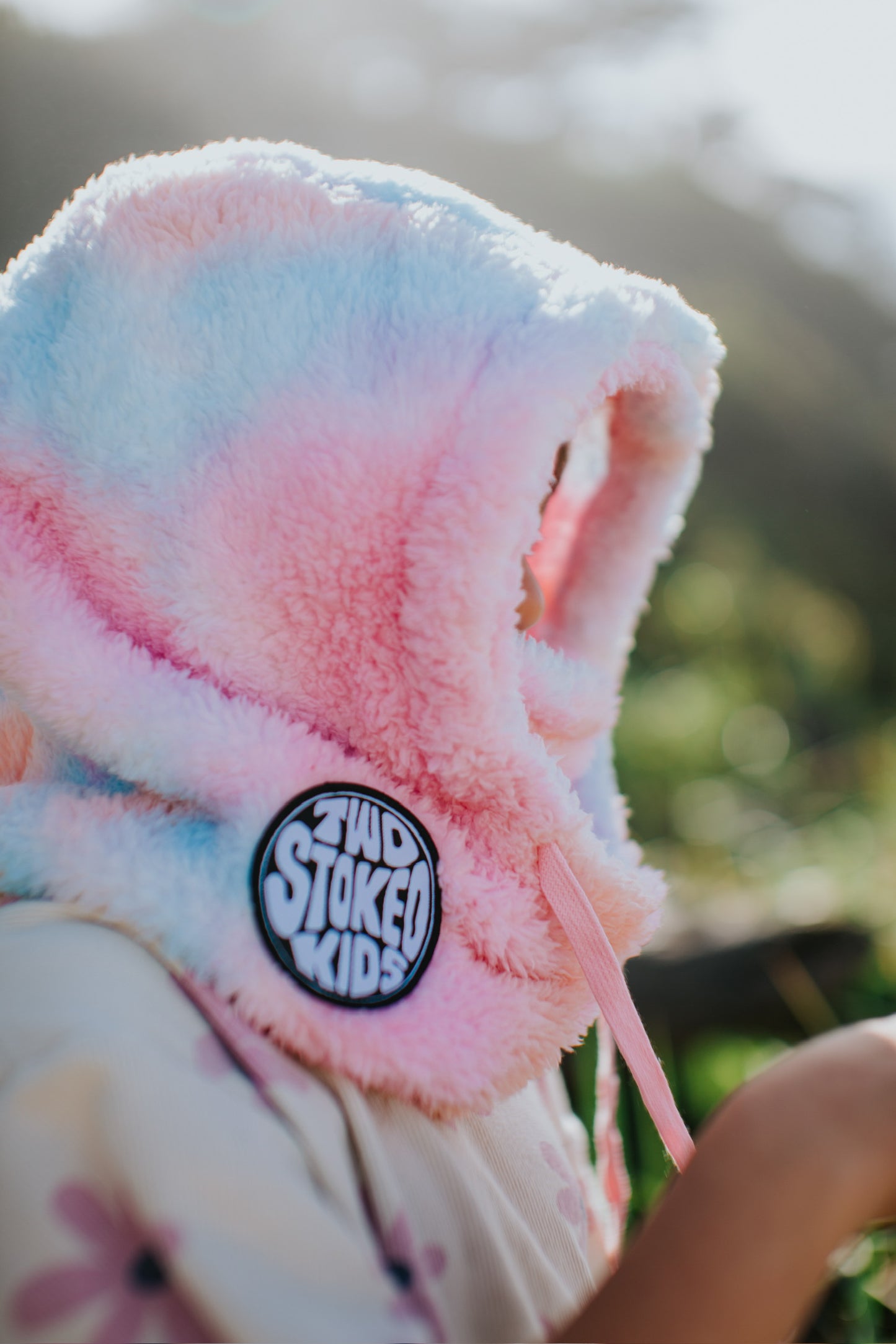 Peach Fuzz Kids Rider Hood