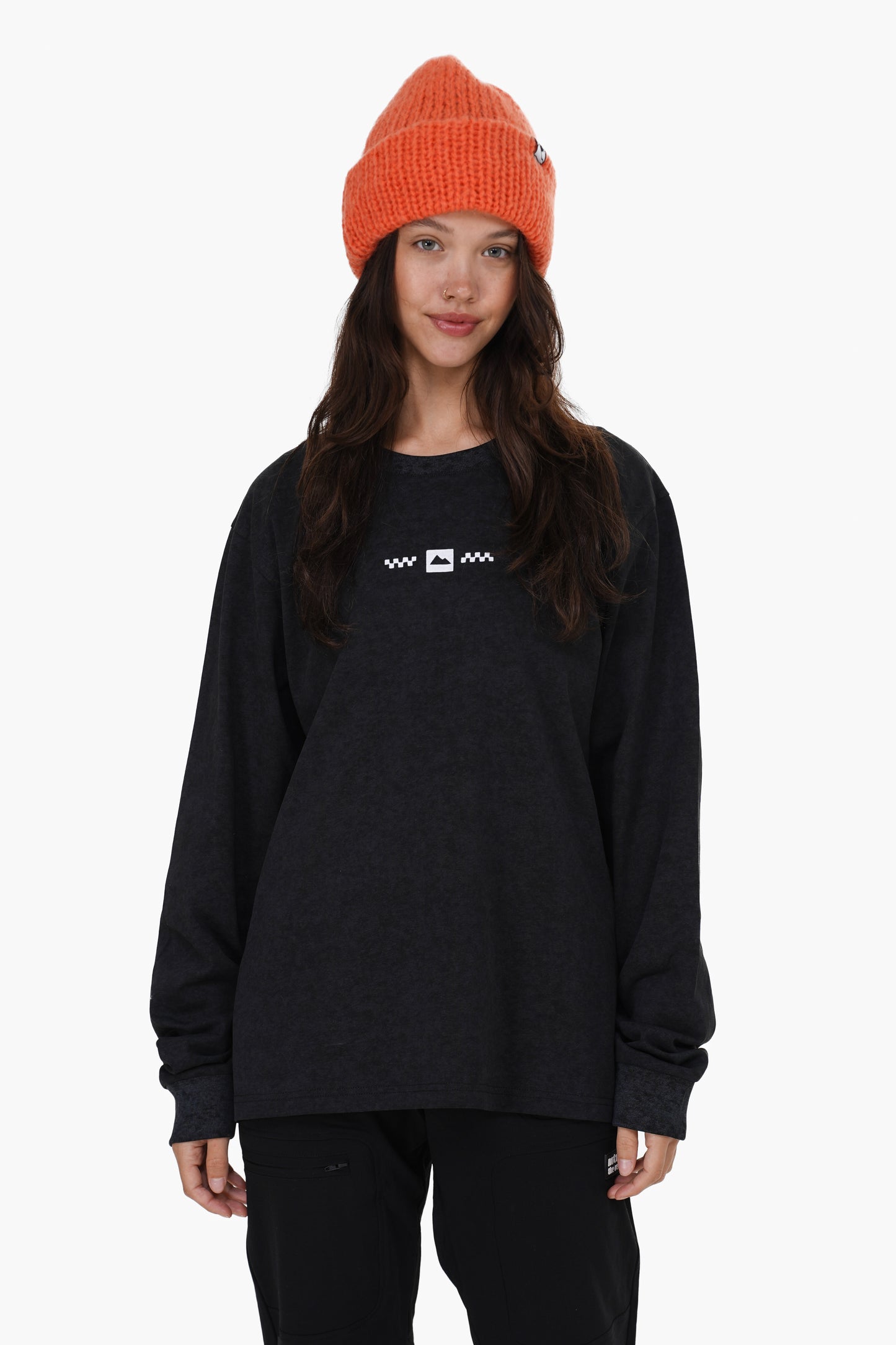 Stay Stoked Black Long Sleeve