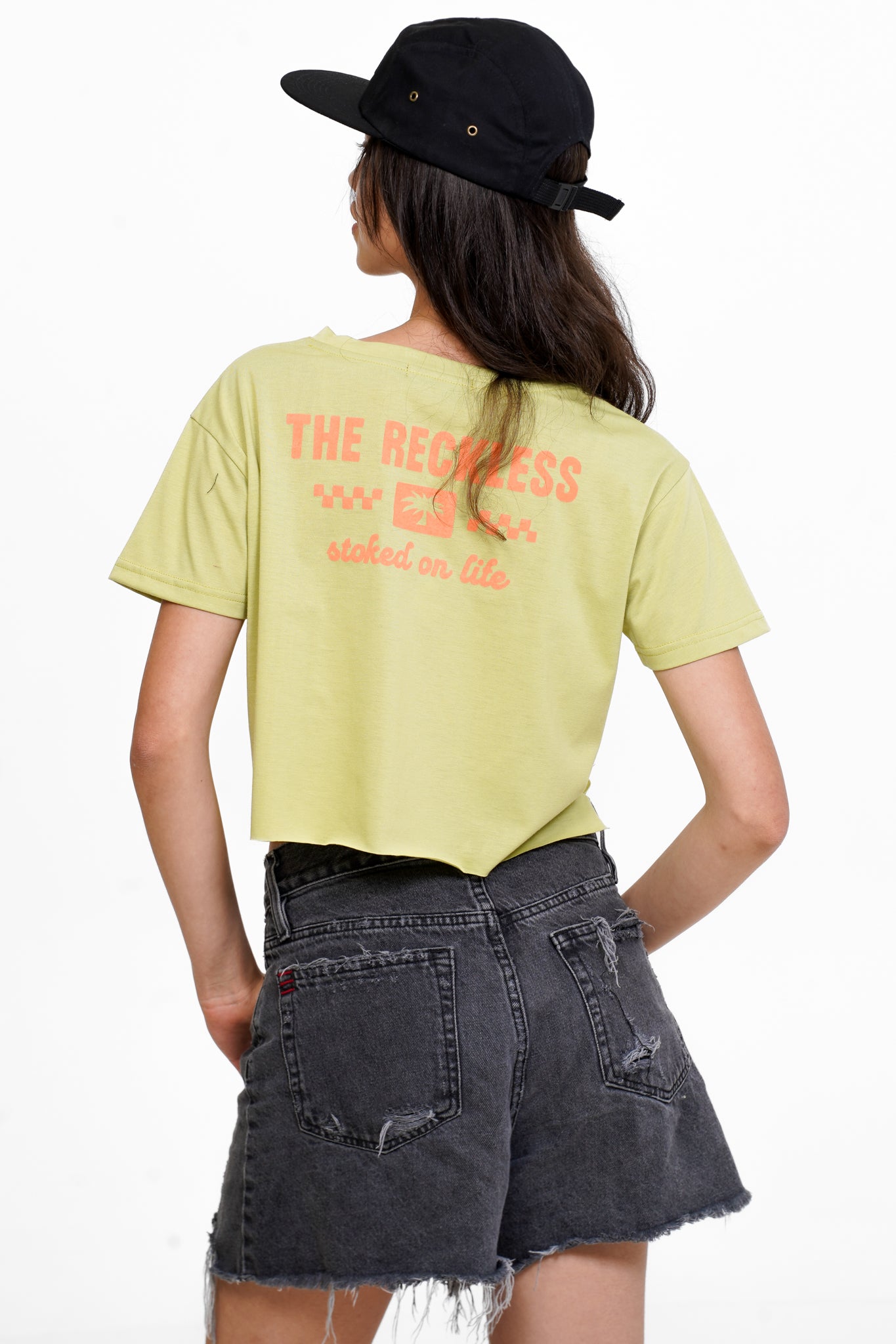 Stoked on Life Crop Tee