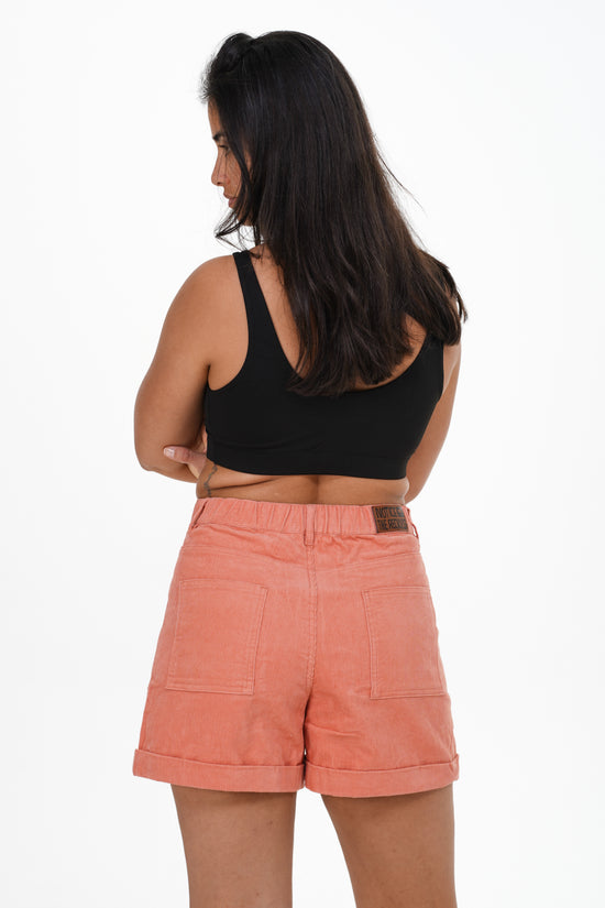 Shorts Corduroy Saumon