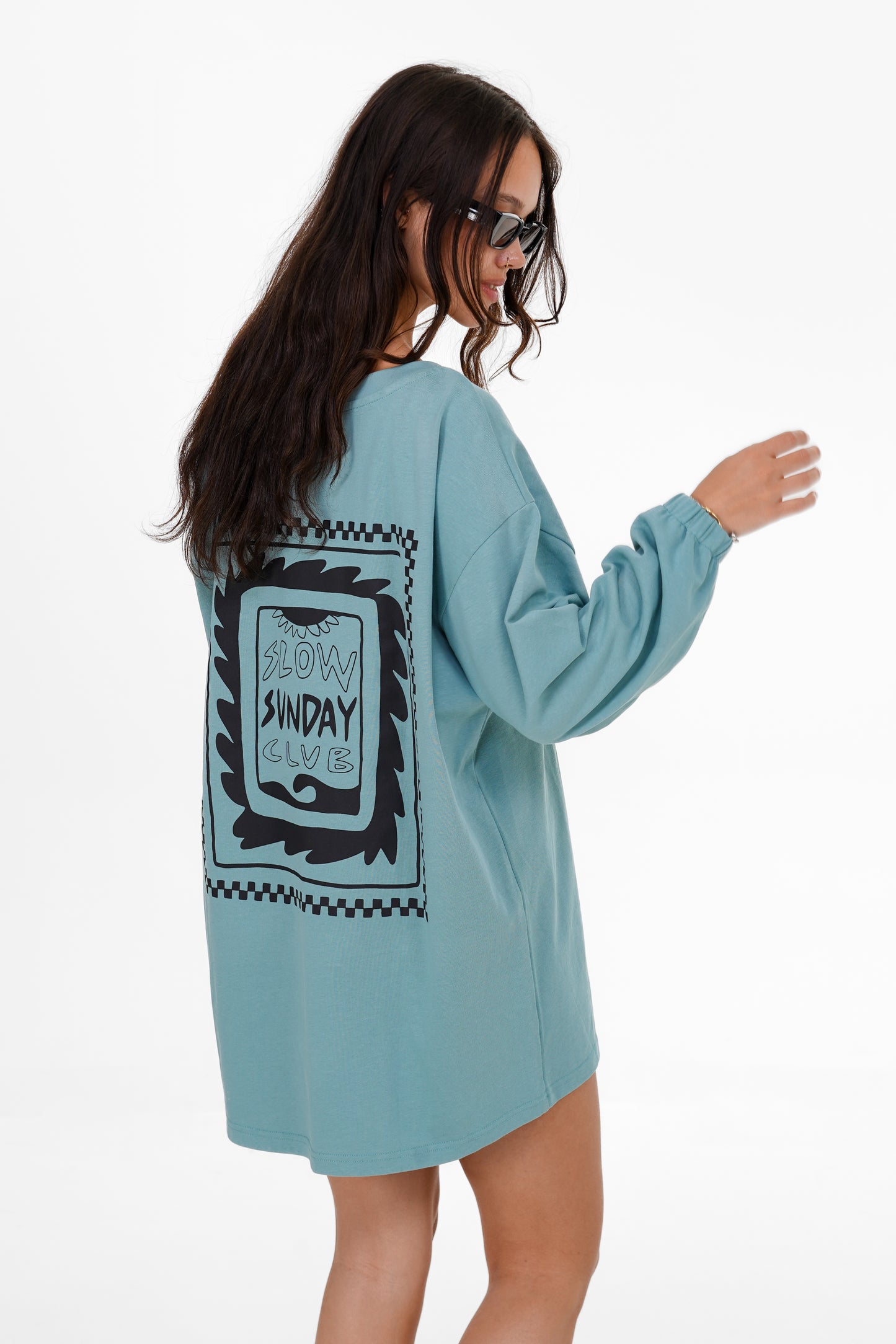 Slow Down Tee Dress