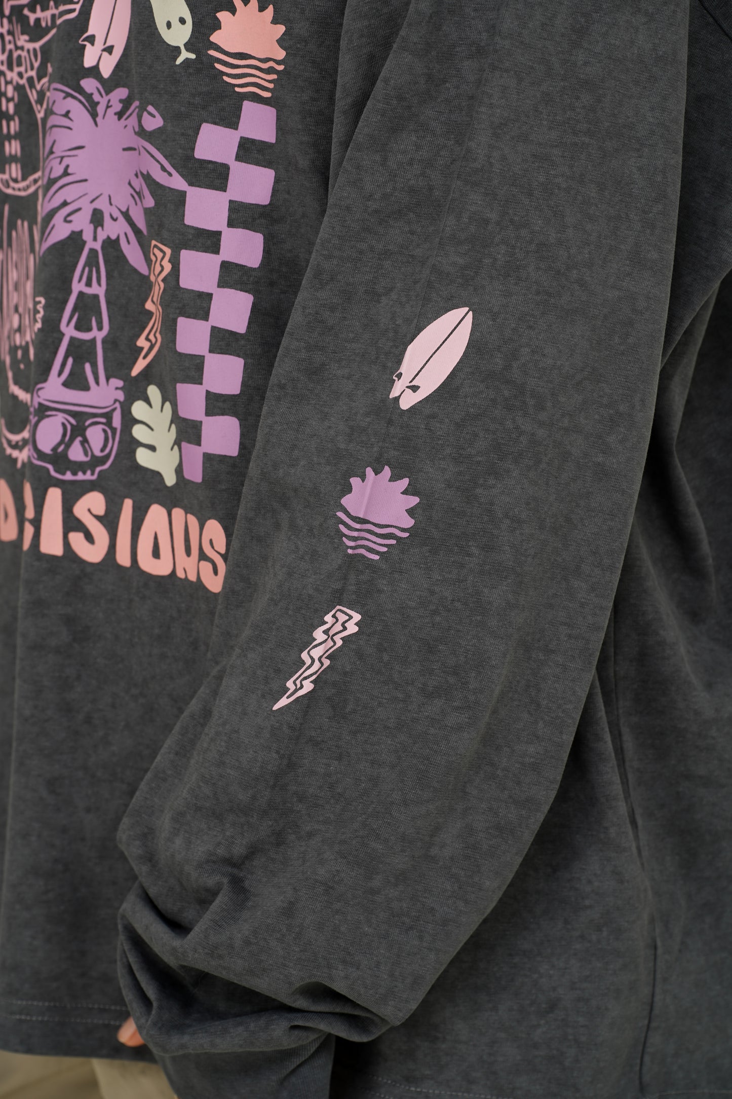 Bad Decisions Oversized Long Sleeve