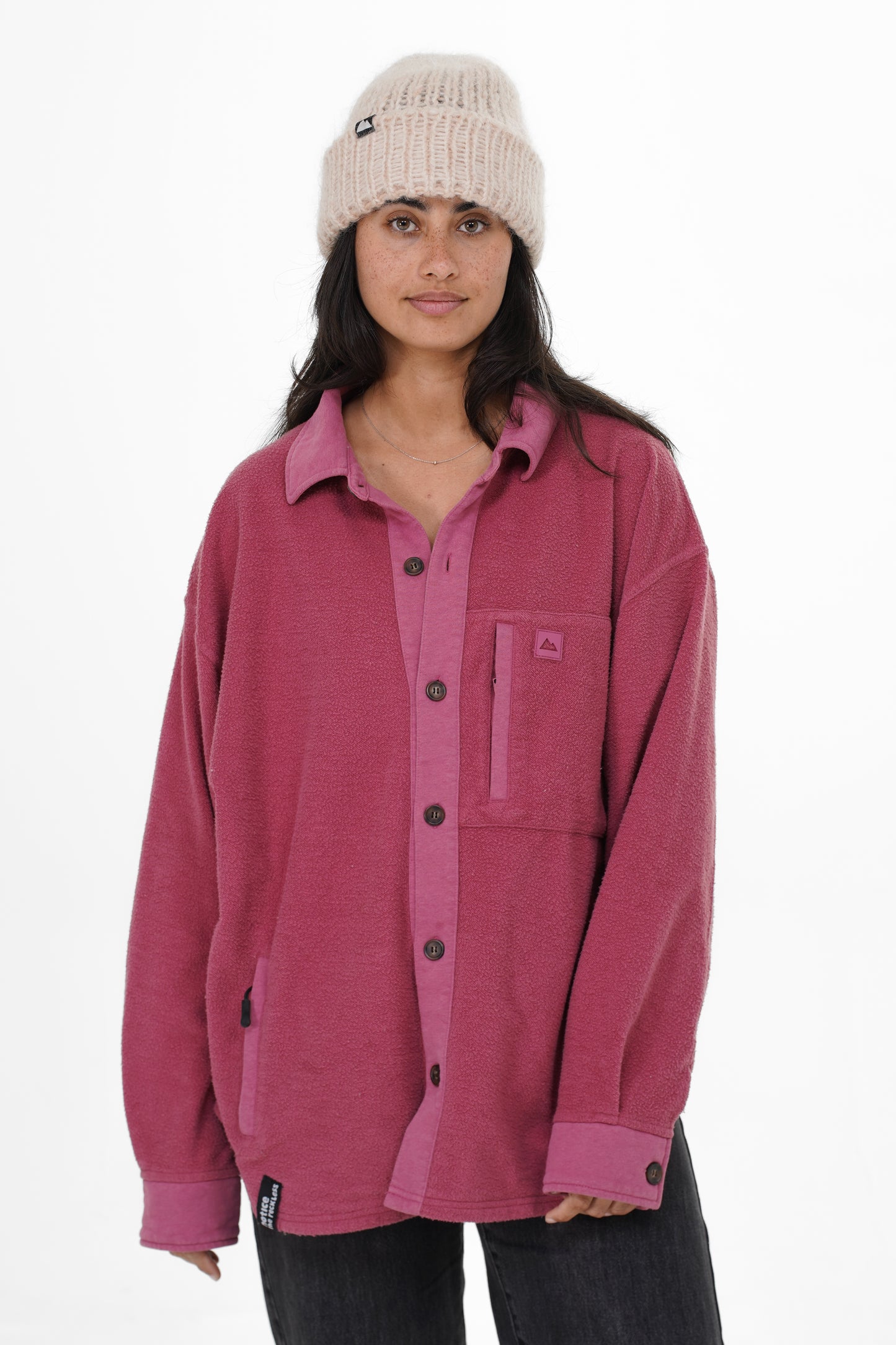 Burgundy Shacket