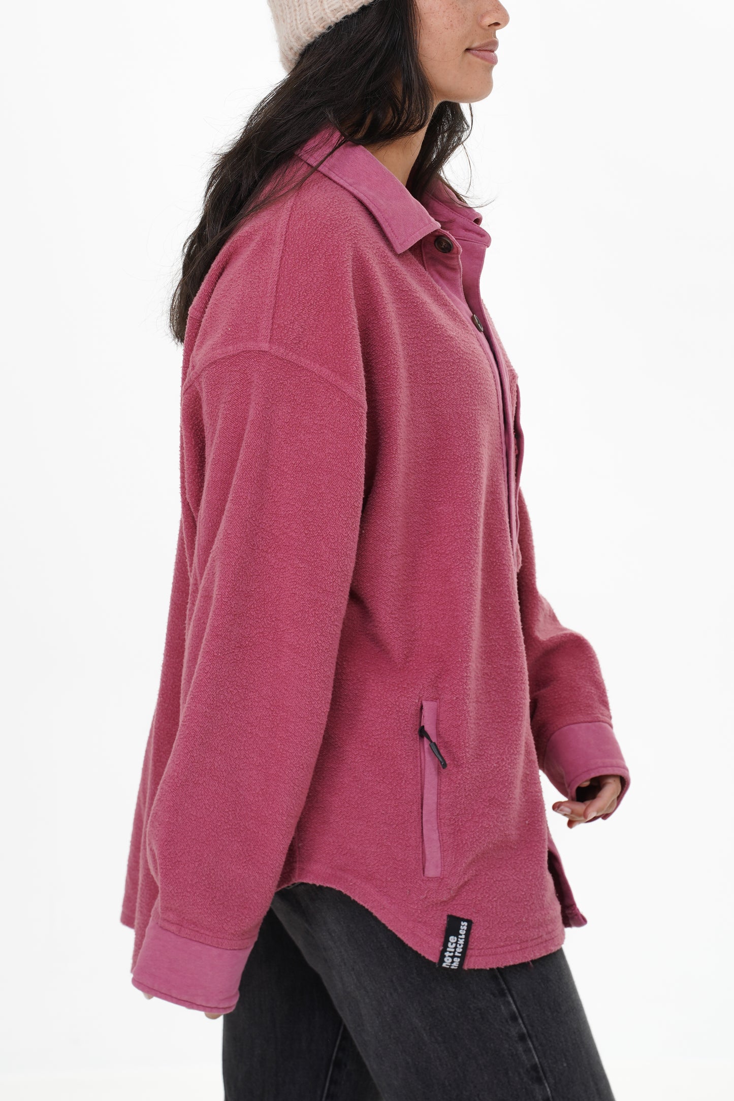 Burgundy Shacket