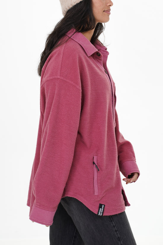 Burgundy Shacket