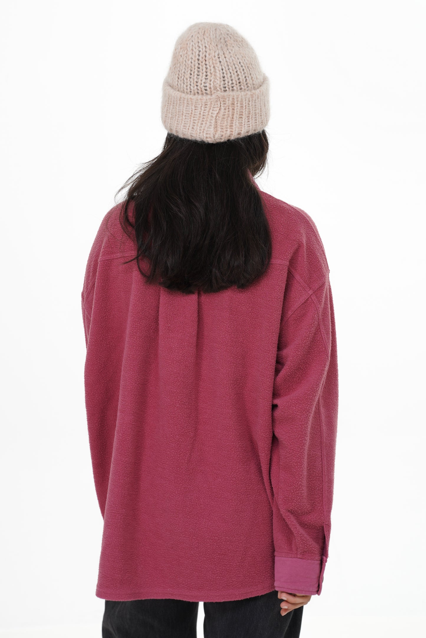 Burgundy Shacket