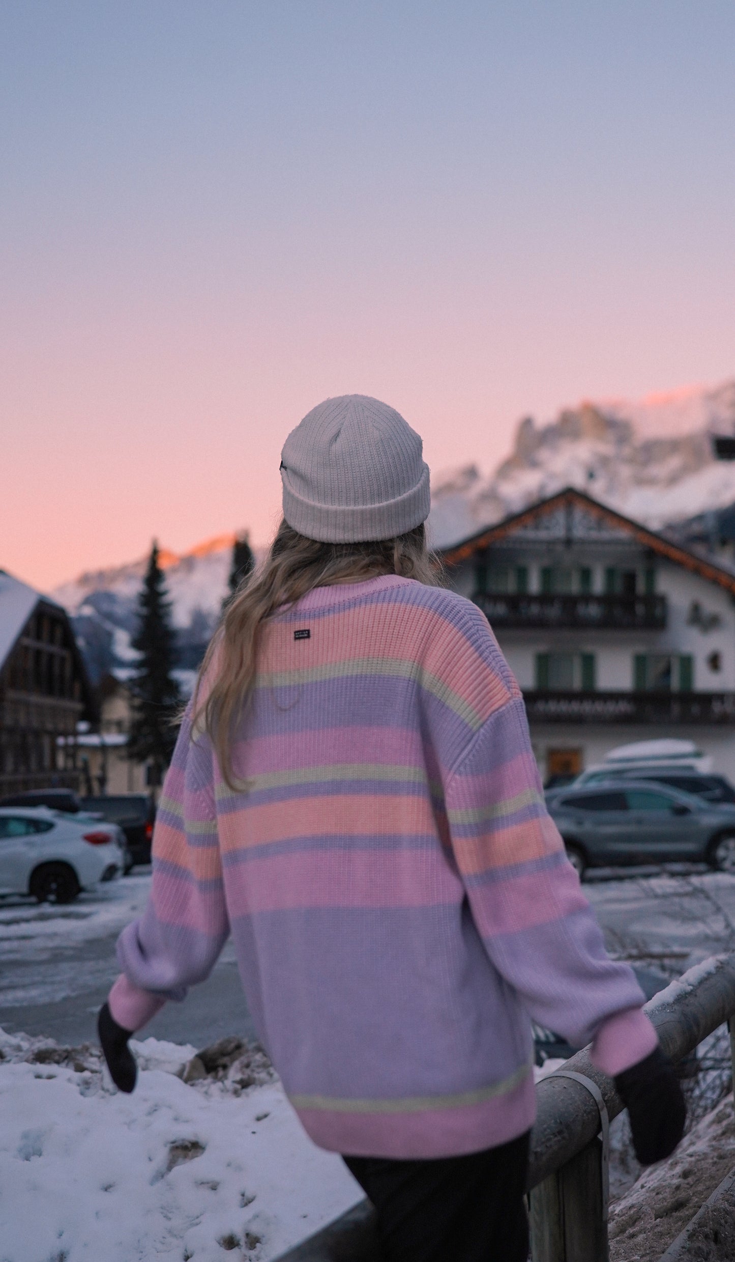 Morning Mist Knit Sweater