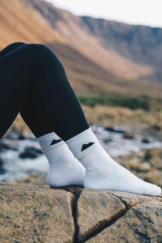 Load image into Gallery viewer, The Reckless Socks - White
